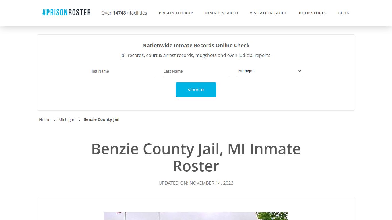 Benzie County Jail, MI Inmate Roster - Prisonroster